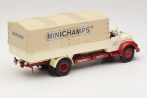 Magirus-Deutz S 7500 Jupiter Φορτηγό με Καρότσα Λευκό Κόκκινο Minichamps 1:43 439141022 Μέταλλο - εικόνα 2 από 6