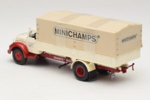 Magirus-Deutz S 7500 Jupiter Φορτηγό με Καρότσα Λευκό Κόκκινο Minichamps 1:43 439141022 Μέταλλο - εικόνα 5 από 6