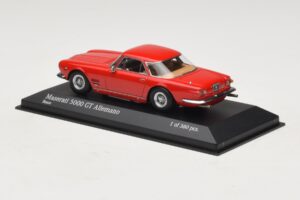 Maserati 5000 GT Allemano Κόκκινο Minichamps 1:43 437123321 Μέταλλο - εικόνα 3 από 4