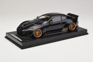 Maserati GranTurismo Liberty Walk Μαύρο με Χρυσές Ζάντες AB Models 1:18 MAS-LB08-C Ρητίνη