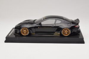 Maserati GranTurismo Liberty Walk Μαύρο με Χρυσές Ζάντες AB Models 1:18 MAS-LB08-C Ρητίνη - εικόνα 3 από 7