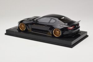 Maserati GranTurismo Liberty Walk Μαύρο με Χρυσές Ζάντες AB Models 1:18 MAS-LB08-C Ρητίνη - εικόνα 5 από 7