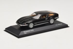 Maserati Indy Μαύρο Minichamps 1:43 437123121 Μέταλλο - εικόνα 2 από 4