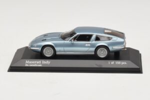 Maserati Indy Blue Metallic Minichamps 1:43 437123122 Μέταλλο