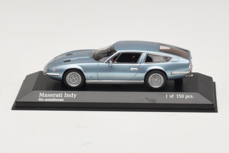 Maserati Indy Blue Metallic Minichamps 1:43 437123122 Μέταλλο