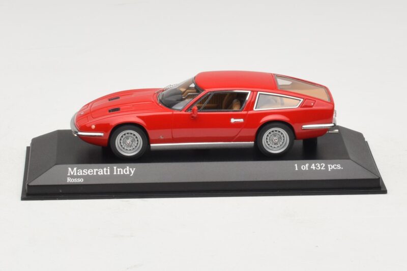 Maserati Indy Κόκκινο Minichamps 1:43 Maserati Indy Κόκκινο Minichamps 1:43 437123120 Μέταλλο