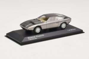 Maserati Khamsin Grey Metallic Minichamps 1:43 437123220 Μέταλλο - εικόνα 2 από 4