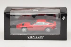 Maserati Khamsin Κόκκινο Minichamps 1:43 437123224 Μέταλλο - εικόνα 4 από 4