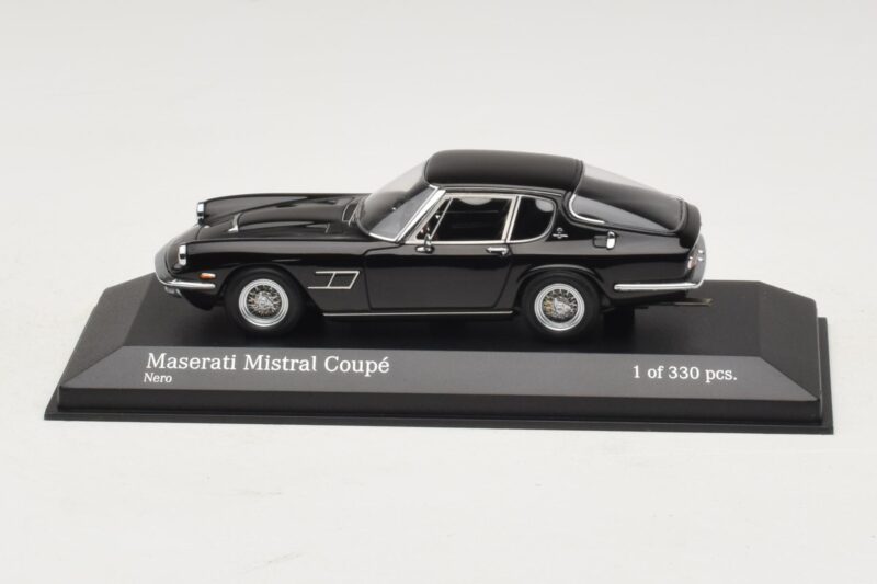 Maserati Mistral Μαύρο Minichamps 1:43 437123421 Μέταλλο