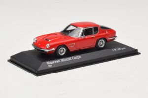 Maserati Mistral Κόκκινο Minichamps 1:43 437123424 Μέταλλο - εικόνα 2 από 4