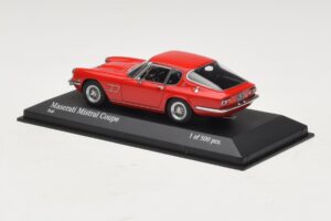 Maserati Mistral Κόκκινο Minichamps 1:43 437123424 Μέταλλο - εικόνα 3 από 4