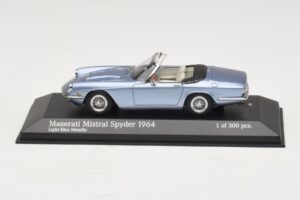 Maserati Mistral Spyder Light Blue Metallic Minichamps 1:43 Maserati Mistral Spyder Light Blue Metallic Minichamps 1:43 437123432 Μέταλλο