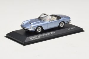 Maserati Mistral Spyder Light Blue Metallic Minichamps 1:43 437123432 Μέταλλο - εικόνα 2 από 4