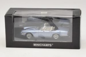 Maserati Mistral Spyder Light Blue Metallic Minichamps 1:43 437123432 Μέταλλο - εικόνα 4 από 4