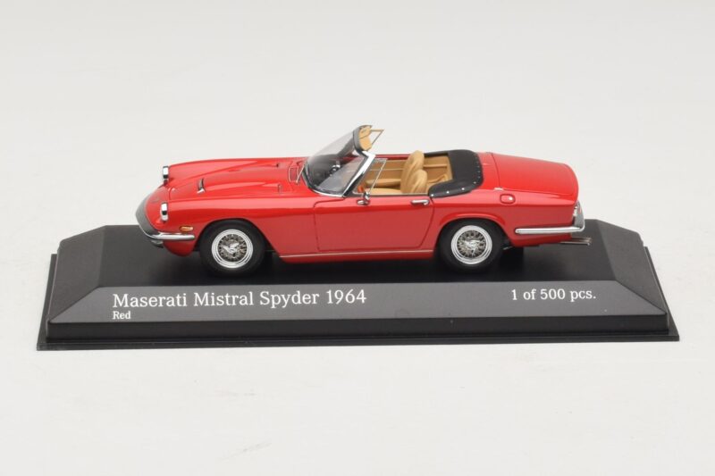 Maserati Mistral Spyder Κόκκινο Minichamps 1:43 Maserati Mistral Spyder Κόκκινο Minichamps 1:43 437123430 Μέταλλο