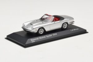 Maserati Mistral Spyder Ασημί Minichamps 1:43 437123431 Μέταλλο - εικόνα 2 από 4