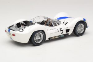 Maserati Tipo 61 #5 S. Moss / D. Gurney Camoradi ADAC 1000km Nurburgring Winner 1960 Minichamps 1:18 100601205 Μέταλλο - εικόνα 3 από 8