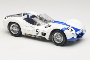 Maserati Tipo 61 #5 S. Moss / D. Gurney Camoradi ADAC 1000km Nurburgring Winner 1960 Minichamps 1:18 100601205 Μέταλλο - εικόνα 6 από 8