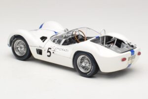 Maserati Tipo 61 #5 S. Moss / D. Gurney Camoradi ADAC 1000km Nurburgring Winner 1960 Minichamps 1:18 100601205 Μέταλλο - εικόνα 7 από 8