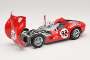 Maserati Tipo 61 #98 C. Shelby Times Mirror Grand Prix for Sportscars 1960 Minichamps 1:18 100601298 Μέταλλο - εικόνα 2 από 8