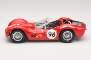 Maserati Tipo 61 #98 C. Shelby Times Mirror Grand Prix for Sportscars 1960 Minichamps 1:18 100601298 Μέταλλο - εικόνα 4 από 8