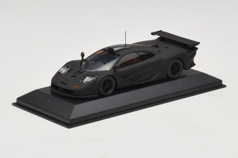 McLaren F1 GTR Longtail Μαύρο Ματ 1997 Minichamps 1:43 MCLAREN010 Μέταλλο