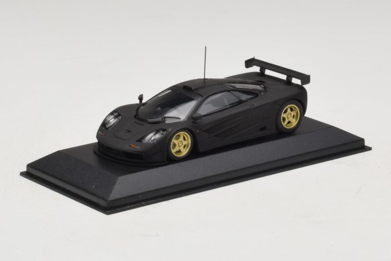 McLaren F1 GTR Prototype Μαύρο Ματ Με Χρυσές Ζάντες Minichamps 1:43 McLaren F1 GTR Prototype Μαύρο Ματ Με Χρυσές Ζάντες Minichamps 1:43 MCLAREN008 Μέταλλο