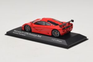McLaren F1 GTR Prototype World Special Κόκκινο Minichamps 1:43 MCLAREN007 Μέταλλο - εικόνα 2 από 4