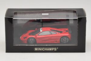 McLaren F1 GTR Prototype World Special Κόκκινο Minichamps 1:43 MCLAREN007 Μέταλλο - εικόνα 4 από 4