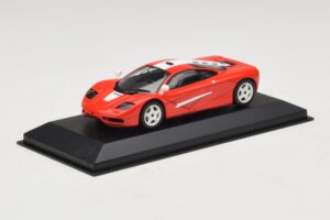 McLaren F1 Κόκκινο Με Λευκές Ρίγες Minichamps 1:43 MCLAREN005 Μέταλλο