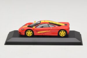 McLaren F1 Κόκκινο Με Κίτρινες Ρίγες Minichamps 1:43 MCLAREN006 Μέταλλο - εικόνα 3 από 4