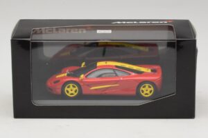 McLaren F1 Κόκκινο Με Κίτρινες Ρίγες Minichamps 1:43 MCLAREN006 Μέταλλο - εικόνα 4 από 4
