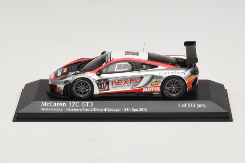 McLaren MP4-12C GT3 #107 Hexis Racing Cazenave / O. Panis 24 Hours of Spa 2013 Minichamps 1:43 McLaren MP4-12C GT3 #107 Hexis Racing Cazenave / O. Panis 24 Hours of Spa 2013 Minichamps 1:43 437131397 Μέταλλο