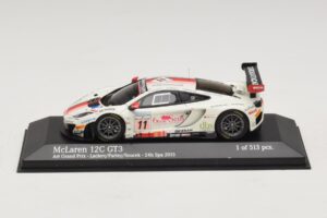 McLaren MP4-12C GT3 #11 Art Grand Prix Leclerc / Parisy 24 Hours of Spa 2013 Minichamps 1:43 437131311 Μέταλλο