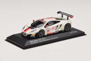 McLaren MP4-12C GT3 #11 Art Grand Prix Leclerc / Parisy 24 Hours of Spa 2013 Minichamps 1:43 437131311 Μέταλλο - εικόνα 2 από 4