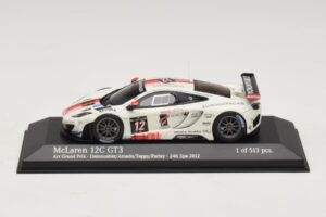McLaren MP4-12C GT3 #12 Art Grand Prix Demoustier / Amado 24 Hours of Spa 2012 Minichamps 1:43 437121312 Μέταλλο