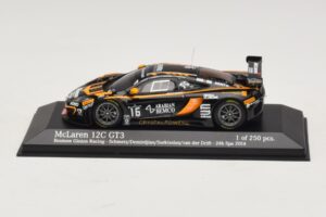 McLaren MP4-12C GT3 #16 Boutsen Racing Schmetz / Demirdjian 24 Hours of Spa 2014 Minichamps 1:43 437141316 Μέταλλο
