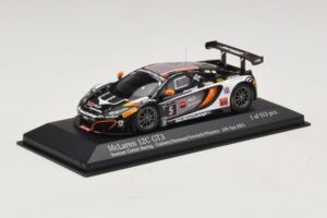 McLaren MP4-12C GT3 #5 Boutsen Racing Guilvert / Dermont 24 Hours of Spa 2013 Minichamps 1:43 437131305 Μέταλλο - εικόνα 2 από 4