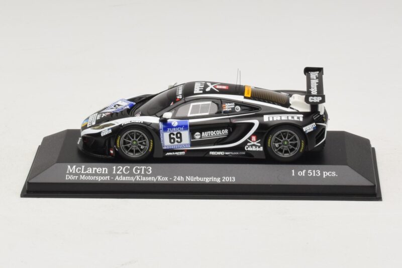 McLaren MP4-12C GT3 #69 Dorr Motorsport Adams / Klasen 24 Hours of Nurburgring 2014 Minichamps 1:43 McLaren MP4-12C GT3 #69 Dorr Motorsport Adams / Klasen 24 Hours of Nurburgring 2014 Minichamps 1:43 437131399 Μέταλλο