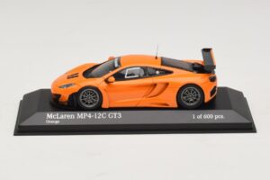 McLaren MP4-12C GT3 Street Πορτοκαλί Minichamps 1:43 437121399 Μέταλλο