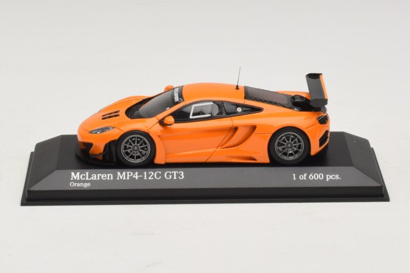 McLaren MP4-12C GT3 Street Πορτοκαλί Minichamps 1:43 437121399 Μέταλλο