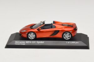 McLaren MP4-12C Spider Πορτοκαλί Μεταλλικό Minichamps 1:43 530133030 Μέταλλο