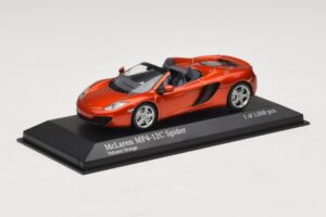McLaren MP4-12C Spider Πορτοκαλί Μεταλλικό Minichamps 1:43 530133030 Μέταλλο - εικόνα 2 από 4