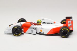 McLaren MP4/8 Ford #8 A. Senna Winner European GP 1993 Minichamps 1:18 540931818 Μέταλλο - εικόνα 4 από 7
