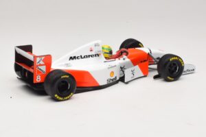 McLaren MP4/8 Ford #8 A. Senna Winner European GP 1993 Minichamps 1:18 540931818 Μέταλλο - εικόνα 6 από 7