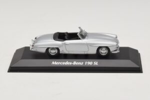 Mercedes 190 SL W121 Ασημί Maxichamps 1:43 940033130 Μέταλλο
