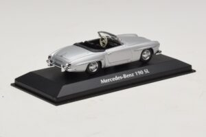 Mercedes 190 SL W121 Ασημί Maxichamps 1:43 940033130 Μέταλλο - εικόνα 2 από 4
