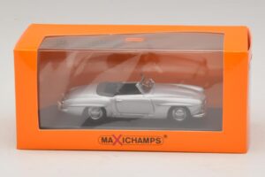 Mercedes 190 SL W121 Ασημί Maxichamps 1:43 940033130 Μέταλλο - εικόνα 4 από 4