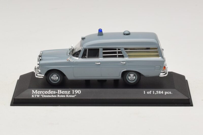 Mercedes 190 W110 Ασθενοφόρο DRK Minichamps 1:43 400037270 Μέταλλο