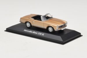 Mercedes 230 SL W113 Χρυσό Μεταλλικό Maxichamps 1:43 940032230 Μέταλλο - εικόνα 3 από 4